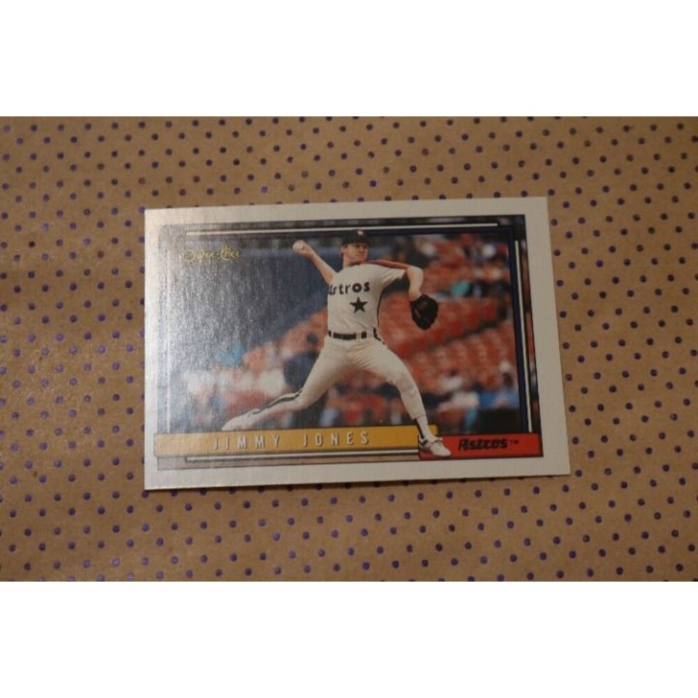 Jimmy Jones #184 Baseball Card (1992)